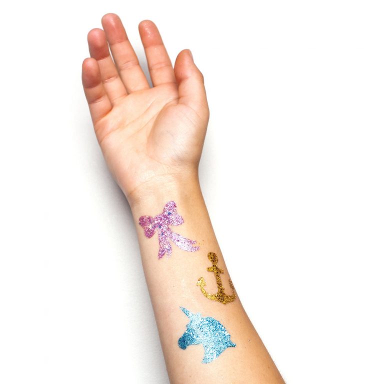 glitter tatuointi sapluunoita.
