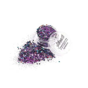 purple black cosmetic glitter for face glitter makeup