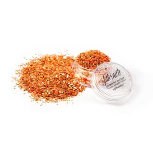 cosmetic glitter orange glitter makeup