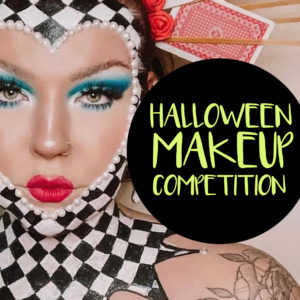 Halloween makeup competition