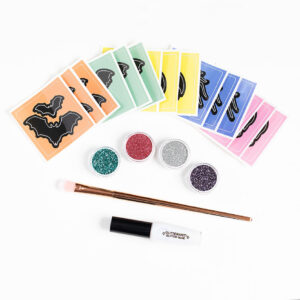 Halloween glitter tatuointisetti