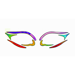 Face Lace Prismaxima face stickers.