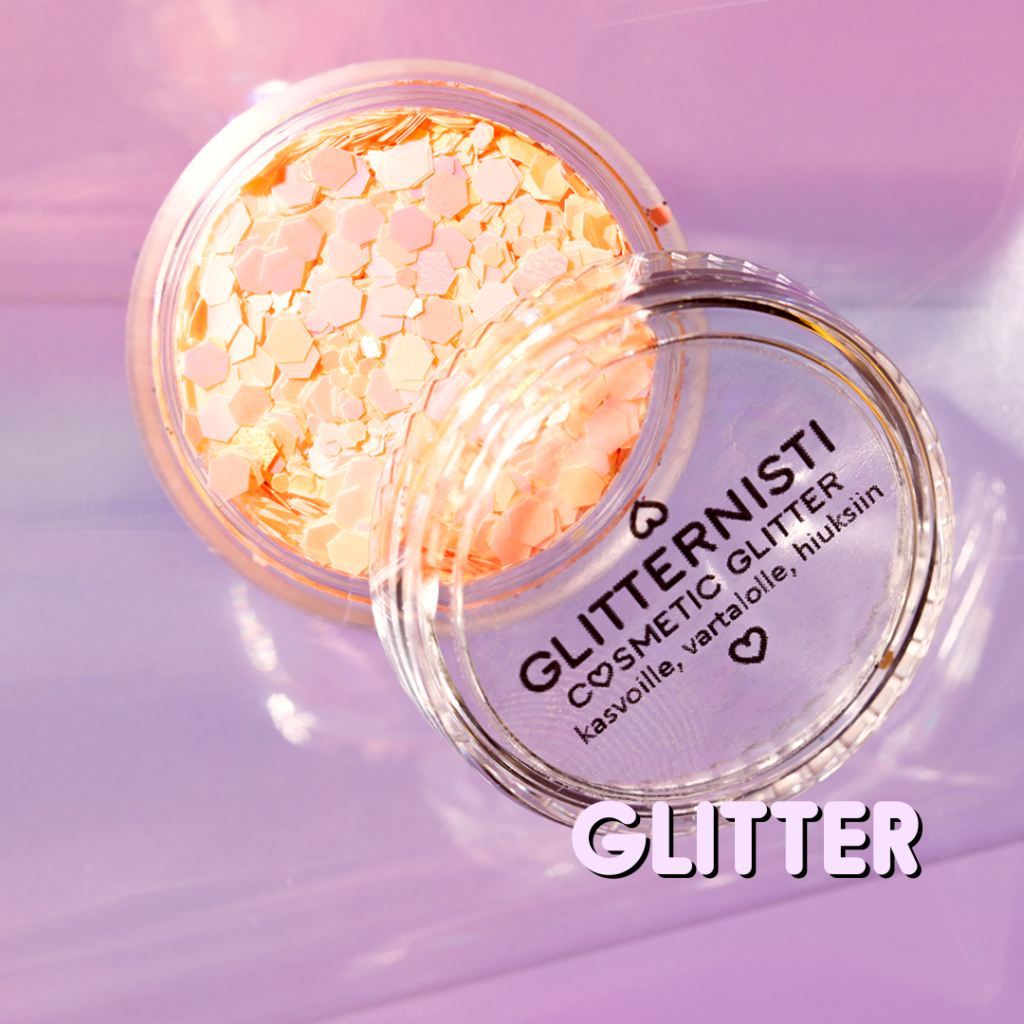 Glitternisti kosmeettinen glitter
