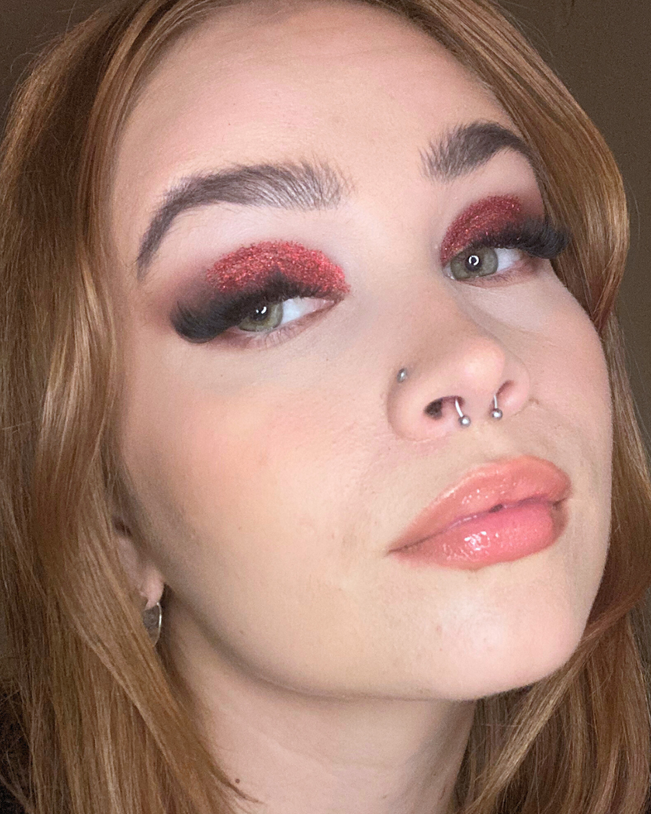 Glitternisti biohajoava kosmettinen glitter.