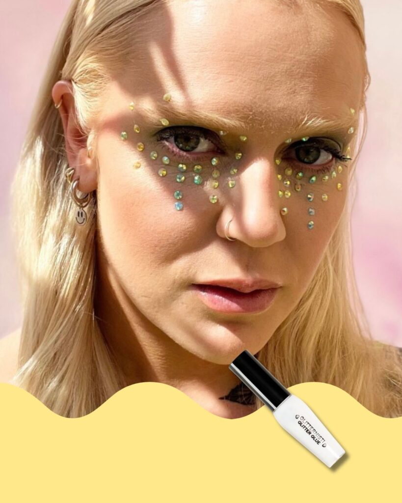 Ihotimanttien kiinnitykseen sopii parhaiten glitterliima.