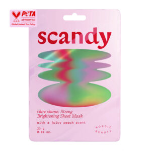 SCANDY Glow Game: Strong Brightening Sheet Mask